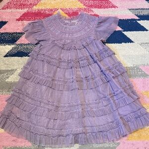 Mini Boden Tulle Ruffle Dress